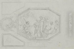 The Judgment Of Paris by Giovanni Batista Cipriani