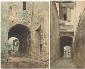 Vicolo Di Genazzano by Nazareno Cipriani