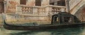 Venezia - 1888 by Nazareno Cipriani