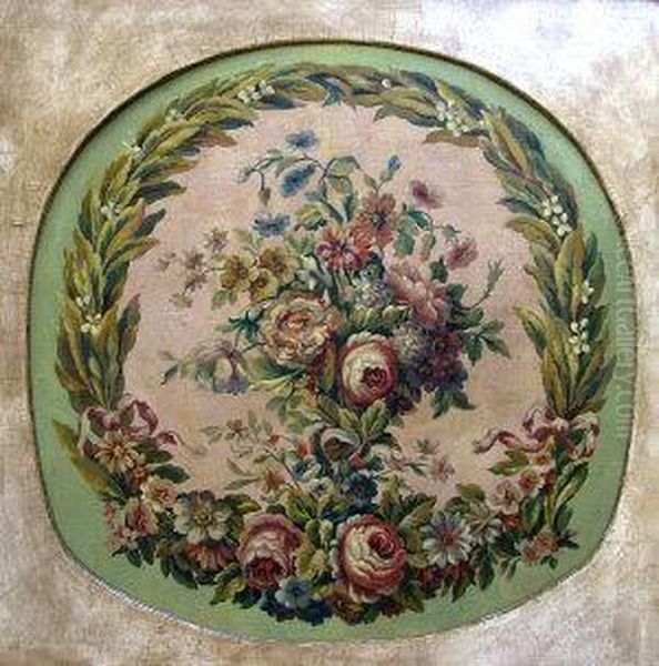 A Decorative Floral Garland - view 1