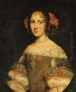 Portrait Of A Young Lady, Three-quarter-length Portrait Of A Young Lady, Three-quarter-length