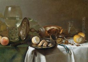 Banketje by Pieter Claesz.