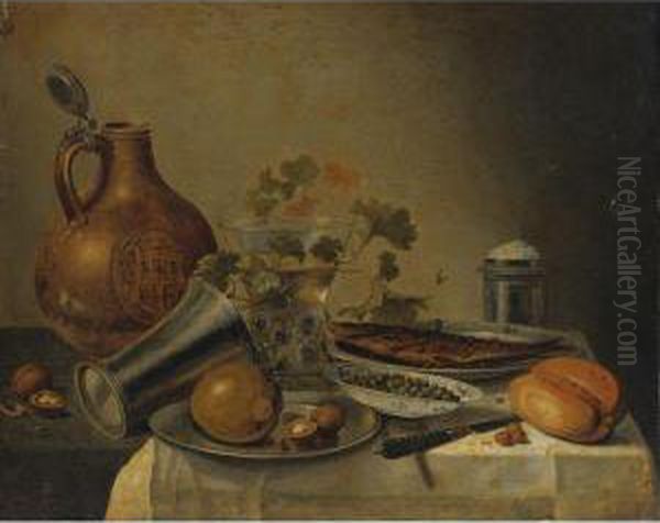 Still Life With A Bowl Of Capers - view 1