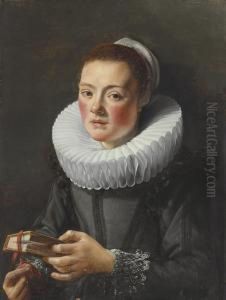 Portrait Of A Girl by Pieter Claesz.