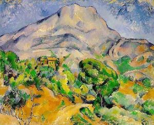 Mont Sainte-Victoire above the Tholonet Road