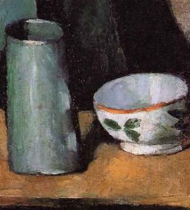 Still Life Bowl And Milk Jug