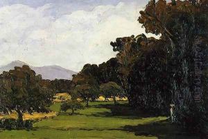 Landscape Near Aix En Provence by Paul Cezanne