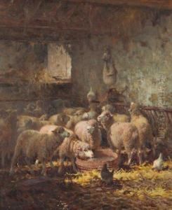 Interieur De Bergerie by Charles Clair