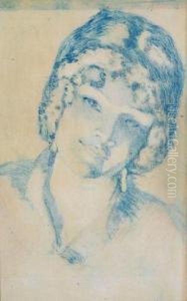 Untitled (portrait Of A Girl) - view 1