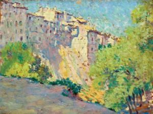 Village Of Cuenca, Spain by William Henry Clapp