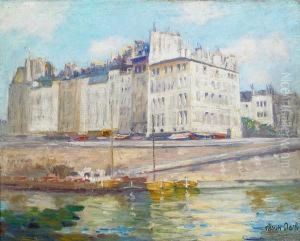 Ile Saint Louis, Paris by Alson Skinner Clark