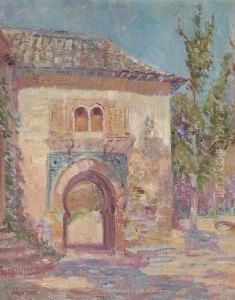 Moorish Gate, Spain by Alson Skinner Clark