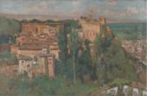 The Alhambra, Spain by Alson Skinner Clark