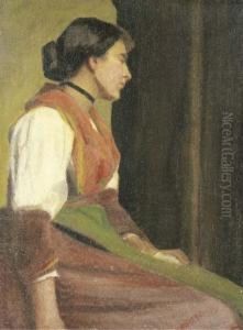 Portrait Of Mrs. Frieseke Portrait Of Mrs. Frieseke