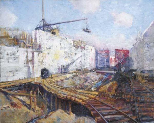 In The Lock, Miraflores by Alson Skinner Clark