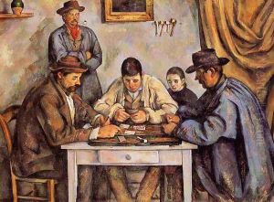 The Card Players2 by Paul Cezanne