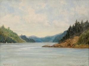 Lake View, Possibly A View Of Lake Seymour, Vermont