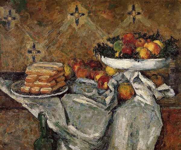 Compotier And Plate Of Biscuits - view 1