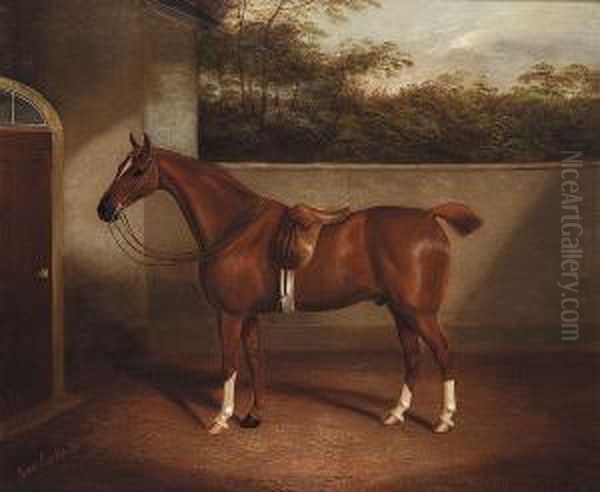 And Son , "a Horse In The Yard" - view 1