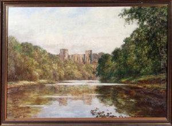Barnard Castle From The River - view 1