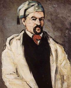 Uncle Dominique Aka Man In A Cotton Hat by Paul Cezanne