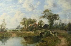 Summer Day On The English Countryside
