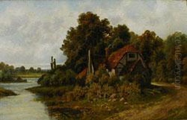 A Backwater, Pangbourne On Thaines - view 1