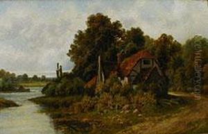 A Backwater, Pangbourne On Thaines