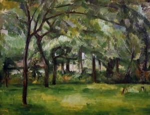 Farm In Normandy Summer Aka Hattenville by Paul Cezanne
