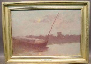 Boat In Moonlight