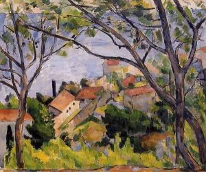 L Estaque View Through The Trees