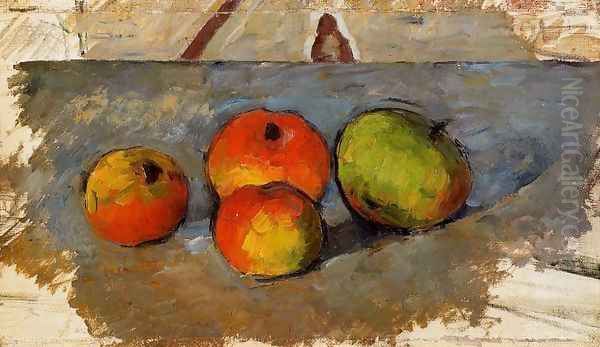 Four Apples - view 1