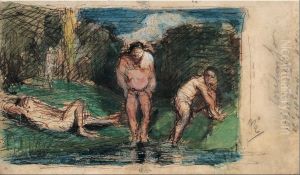 Bathers At Rest