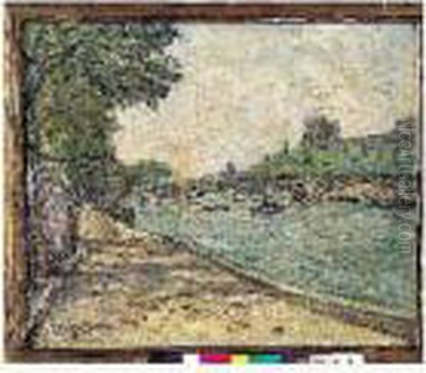 La Seine, Paris. - view 1