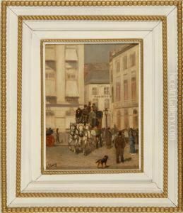 City Scene by Alexander Clarys