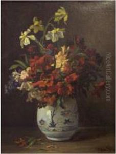 Bouquet De Fleurs by Eugene Claude