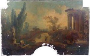 Depicting An Italianate Landscape by Lorraine Claude