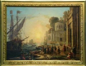 A Capriccio Of A Harbor Scene A Capriccio Of A Harbor Scene