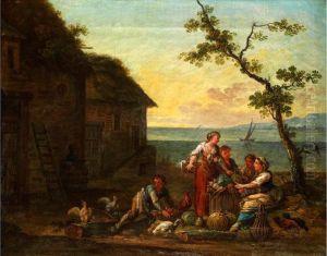 Landliche Figurengruppe