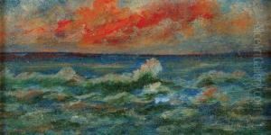 Olas Marinas by Joaquin Clausell