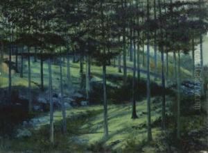Paisaje De Noche by Joaquin Clausell