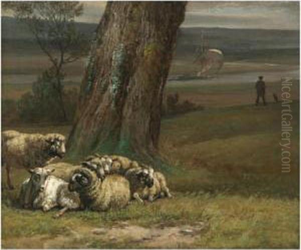 Sauer Ved Elven (landscape By The Elbe River) - view 1