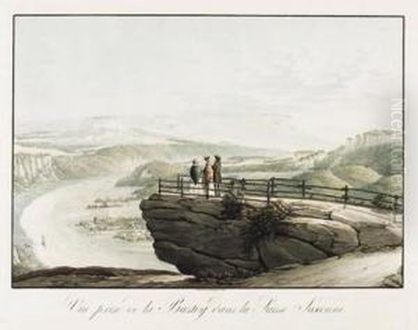 "vue Prise De La Bastey Dans La Suisse Saxonne.". - view 1