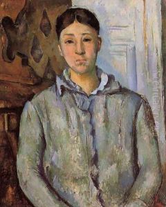 Madame Cezanne In Blue Aka Sant Van Victoria