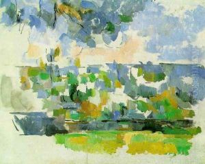 The Garden At Les Lauves by Paul Cezanne