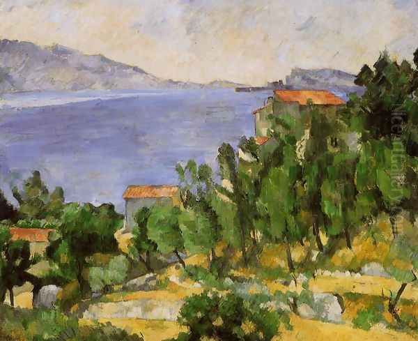The Bay Of L Estaque From The East - view 1