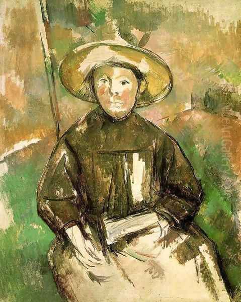 Child With Straw Hat 2 - view 1
