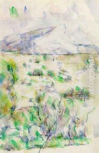 Mont Sainte Victoire Seen From Les Lauves2