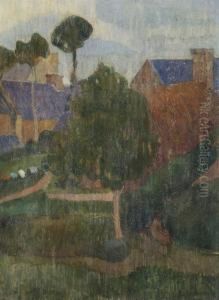 Paysage En Bretagne by Gad Frederik Clement