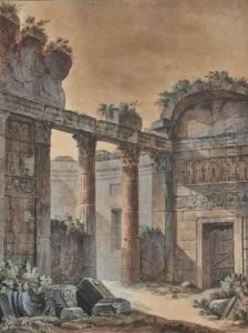 Caprice Architectural. by Charles Louis Clerisseau
